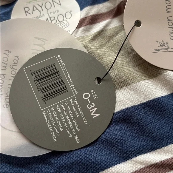 Milkberry Baby Footie Size 0-3 Months - Picture 4 of 4